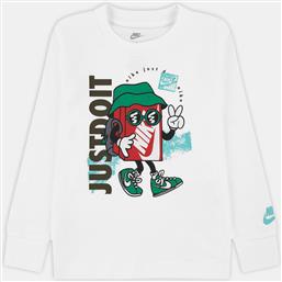 BOXY PEA TEE ΠΑΙΔΙΚΗ ΜΑΚΡΥΜΑΝΙΚΗ ΜΠΛΟΥΖΑ (9000186435-1539) NIKE