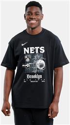 BROOKLYN NETS COURTSIDE MAX90 NBA ΑΝΔΡΙΚΟ T-SHIRT (9000174351-1469) NIKE από το COSMOSSPORT