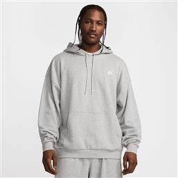 CLUB FLEECE FRENCH TERRY ΑΝΔΡΙΚΗ ΜΠΛΟΥΖΑ ΜΕ ΚΟΥΚΟΥΛΑ (9000191846-75251) NIKE