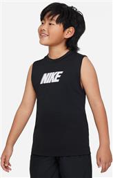 DRI-FIT MULTI+ ΠΑΙΔΙΚΗ ΑΜΑΝΙΚΗ ΜΠΛΟΥΖΑ (9000130817-1480) NIKE