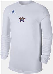 DRI-FIT NBA 2025 ALL-STAR WEEKEND ΑΝΔΡΙΚΗ ΜΠΛΟΥΖΑ ΜΕ ΜΑΚΡΥ ΜΑΝΙΚΙ (9000207526-1539) NIKE