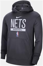 DRI-FIT NBA BROOKLYN NETS SPOTLIGHT ΑΝΔΡΙΚΗ ΜΠΛΟΥΖΑ ΜΕ ΚΟΥΚΟΥΛΑ (9000110353-6778) NIKE