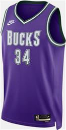 DRI-FIT NBA SWINGMAN GIANNIS ANTETOKOUNMPO MILWAUKEE BUCKS CITY EDITION ΑΝΔΡΙΚΗ ΦΑΝΕΛΑ (9000110509-60856) NIKE