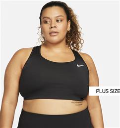 DRI-FIT SWOOSH PLUS SIZE ΓΥΝΑΙΚΕΙΟ ΑΘΛΗΤΙΚΟ ΜΠΟΥΣΤΑΚΙ (9000094741-1480) NIKE