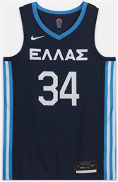GREECE GIANNIS ANTETOKOUNMPO 2022 LIMITED EDITION ROAD MEN'S BASKETBALL JERSEY (9000052959-45567) NIKE από το COSMOSSPORT