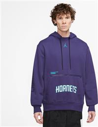 JORNDAN NBA CHARLOTTE HORNETS ΑΝΔΡΙΚΗ ΜΠΛΟΥΖΑ ΜΕ ΚΟΥΚΟΥΛΑ (9000111313-57141) NIKE