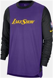 LAKERS DRI-FIT TOP PREGAME CE ΑΝΔΡΙΚΗ ΜΠΛΟΥΖΑ ΜΑΚΡΥ ΜΑΝΙΚΙ (9000197447-80574) NIKE