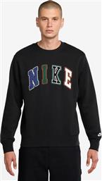 M NK CLUB BB CREW LETTERS FZ0879-010 ΜΑΥΡΟ NIKE