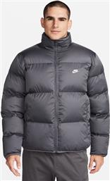 M NK CLUB PUFFER JKT FB7368-068 ΑΝΘΡΑΚΙ NIKE