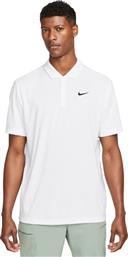 M NKCT DF POLO SOLID DH0857-100 ΛΕΥΚΟ NIKE