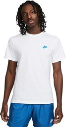 M NSW CLUB DT TEE FD1184-100 ΛΕΥΚΟ NIKE