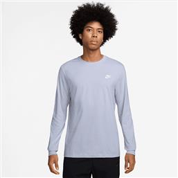 M NSW CLUB TEE - LS (9000232709-26278) NIKE