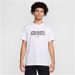 M NSW SW AIR GRAPHIC TEE HM0185-100 ΛΕΥΚΟ NIKE