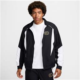 M NSW SW AIR TRACKTOP WV HM0167-010 ΜΑΥΡΟ NIKE