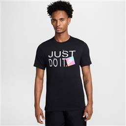 M NSW TEE 6MO JDI SP25 HJ0563-010 ΜΑΥΡΟ NIKE