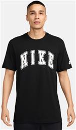 M NSW TEE CLUB SSNL HBR FZ7987-010 ΜΑΥΡΟ NIKE