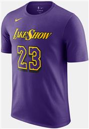 NBA CITY EDITION LEBRON JAMES LOS ANGELES LAKERS ΑΝΔΡΙΚΟ ΜΠΑΣΚΕΤΙΚΟ T-SHIRT (9000190721-70073) NIKE