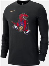 NBA CITY EDITION TORONTO RAPTORS ΑΝΔΡΙΚΗ ΜΠΛΟΥΖΑ ΜΕ ΜΑΚΡΥ ΜΑΝΙΚΙ (9000197723-1469) NIKE