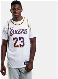 NBA DRI-FIT LEBRON JAMES LOS ANGELES LAKERS ΑΝΔΡΙΚΗ ΜΠΑΣΚΕΤΙΚΗ ΦΑΝΕΛΑ (9000177570-76020) NIKE