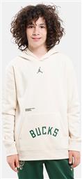 NBA MILWAUKEE BUCKS COURTSIDE STATEMENT EDITION ΠΑΙΔΙΚΗ ΜΠΛΟΥΖΑ ΜΕ ΚΟΥΚΟΥΛΑ (9000176849-31685) NIKE