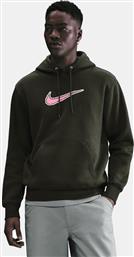 SPORTSWEAR CLUB FLEECE ΑΝΔΡΙΚΗ ΜΠΛΟΥΖΑ ΜΕ ΚΟΥΚΟΥΛΑ (9000232765-86257) NIKE