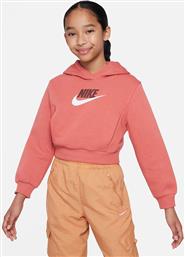 SPORTSWEAR CLUB FLEECE ΠΑΙΔΙΚΗ ΜΠΛΟΥΖΑ ΜΕ ΚΟΥΚΟΥΛΑ (9000173246-75194) NIKE