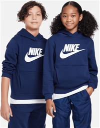 SPORTSWEAR CLUB FLEECE ΠΑΙΔΙΚΗ ΜΠΛΟΥΖΑ ΜΕ ΚΟΥΚΟΥΛΑ (9000190552-11269) NIKE