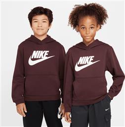 SPORTSWEAR CLUB FLEECE ΠΑΙΔΙΚΗ ΜΠΛΟΥΖΑ ΜΕ ΚΟΥΚΟΥΛΑ (9000190710-36360) NIKE