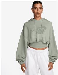 SPORTSWEAR FLEECE CROP ΓΥΝΑΙΚΕΙΑ ΜΠΛΟΥΖΑ ΜΕ ΚΟΥΚΟΥΛΑ (9000192027-79129) NIKE