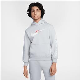 SPORTSWEAR FLEECE ΠΑΙΔΙΚΗ ΜΠΛΟΥΖΑ ΜΕ ΚΟΥΚΟΥΛΑ (9000207039-23494) NIKE