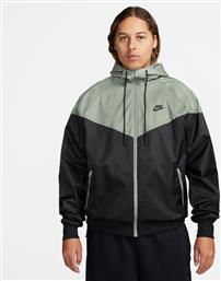 SPORTSWEAR HERITAGE ESSENTIALS WINDRUNNER DA0001-018 ΜΑΥΡΟ NIKE από το ZAKCRET SPORTS