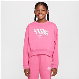 STEERTWEAR TREND FLEE CROP CREW ΠΑΙΔΙΚΟ ΦΟΥΤΕΡ (9000191383-46866) NIKE