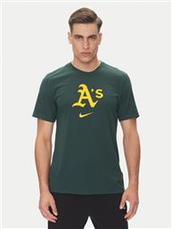 T-SHIRT 034J-3EY-FZ-L84 ΠΡΑΣΙΝΟ REGULAR FIT NIKE