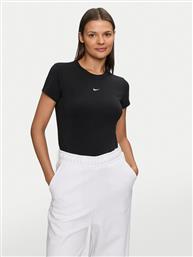 T-SHIRT FV5508 ΜΑΥΡΟ REGULAR FIT NIKE από το MODIVO