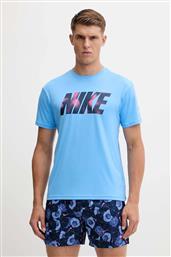 T-SHIRT ΚΟΛΥΜΒΗΣΗΣ ΧΡΩΜΑ: ΜΠΛΕ, NESSF569 NIKE