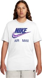 U NSW TEE AM DAY FUTURA FQ3754-100 ΛΕΥΚΟ NIKE