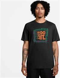 U NSW TEE BRANDRIFF JDI FQ3772-010 ΜΑΥΡΟ NIKE