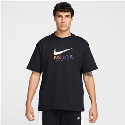 U NSW TEE M90 OC MIXTAPE HJ0604-010 ΜΑΥΡΟ NIKE