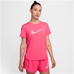 W NK ONE SWOOSH HBR DF SS TOP (9000190350-79189) NIKE