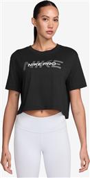 W NK PRO SS CRP TEE FA24 HF0762-010 ΜΑΥΡΟ NIKE από το ZAKCRET SPORTS