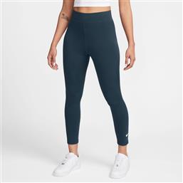 W NSW NK CLSC HR 7/8 TIGHT LBR DV7789-478 ΜΠΛΕ NIKE από το ZAKCRET SPORTS