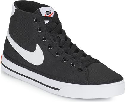 XΑΜΗΛΑ SNEAKERS W COURT LEGACY CNVS MID NIKE
