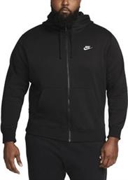 ΖΑΚΕΤΑ SPORTSWEAR CLUB FLEECE ΜΑΥΡΗ NIKE