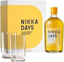 ΟΥΙΣΚΙ DAYS 700 ML GIFT BOX + 2 GLASSES NIKKA