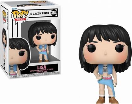 FUNKO POP! ROCKS - ROCKS - BLACKPINK - LISA (SHUT DOWN) #364 NIKOLAIDIS