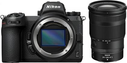 ΦΩΤΟΓΡΑΦΙΚΗ ΜΗΧΑΝΗ MIRRORLESS Z 6II KIT 24-120MM F/4 S - ΜΑΥΡΟ NIKON