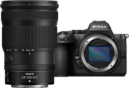 ΦΩΤΟΓΡΑΦΙΚΗ ΜΗΧΑΝΗ MIRRORLESS Z5 II + 24-70MM F/4 S - ΜΑΥΡΟ NIKON
