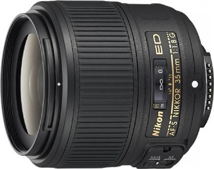 FULL FRAME ΦΩΤΟΓΡΑΦΙΚΟΣ ΦΑΚΟΣ AF-S NIKKOR 35MM F/1.8G ED ΣΤΑΘΕΡΟΣ ΓΙΑ F MOUNT BLACK (ΣΕ 3 ΑΤΟΚΕΣ Η 4 ΕΩΣ 36 ΔΟΣΕΙΣ) NIKON