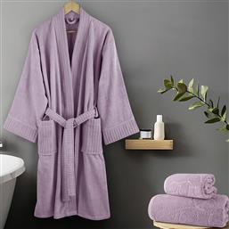 ΜΠΟΥΡΝΟΥΖΙ VELVET KIMONO LILAC MEDIUM MEDIUM NIMA