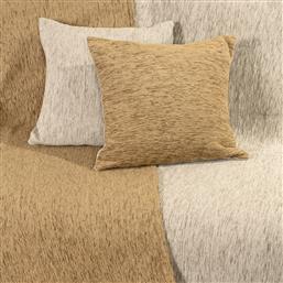 ΔΙΑΚΟΣΜΗΤΙΚΗ ΜΑΞΙΛΑΡΟΘΗΚΗ 2 ΟΨΕΩΝ (45X45) CALDO BEIGE-GOLD NIMA